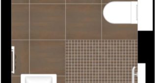 Visualisierung - mögliches Bad Grundriss