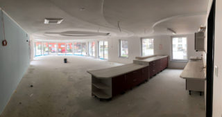 Innenansicht - WBG-Lounge / Quartierscafé (03.08.2020)