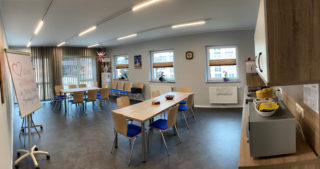 Innenansicht - Mitarbeiterraum Sozialstation Johanniter (16.09.2021)